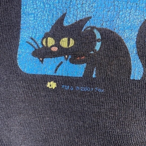 Delta Pro Weight Simpsons Black Tshirt 2XL 2000's - Picture 6 of 11